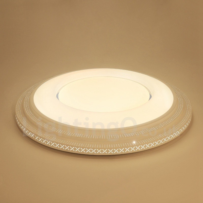 モダンで現代的な統合型メタルフラッシュマウントライト