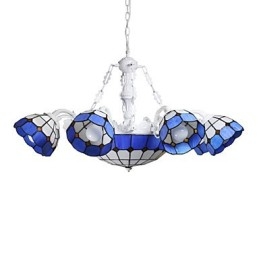 地中海の田舎風のクリエイティブな6 + 1ヘッドランプとランタン