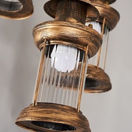 ラスティックロッジ ヴィンテージ レトロ ミニスタイル メタル ペンダント ライト