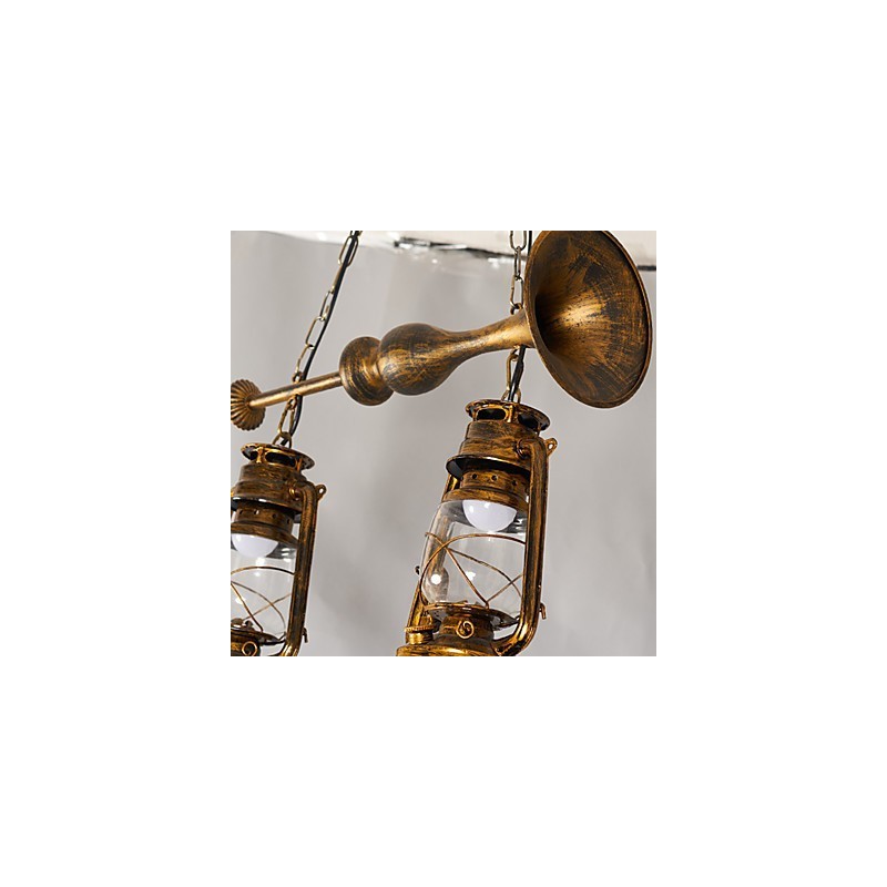 ラスティックロッジ ヴィンテージ レトロ ミニスタイル メタル ペンダント ライト