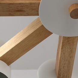 8 ライト シャンデリア モダン コンテンポラリー トラディショナル クラシック ヴィンテージ カントリー ウッド フィーチャー ウッド