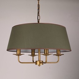 デザイナー向けの素朴なロッジの絵画の特徴 金属製の屋内ショップ 2 電球シャンデリア