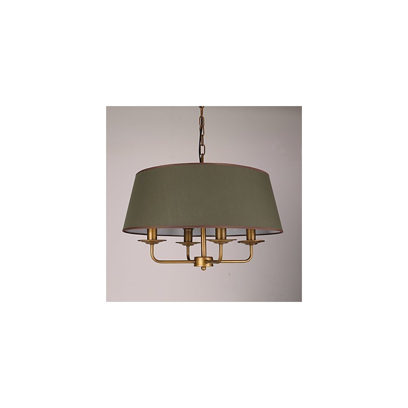 デザイナー向けの素朴なロッジの絵画の特徴 金属製の屋内ショップ 2 電球シャンデリア