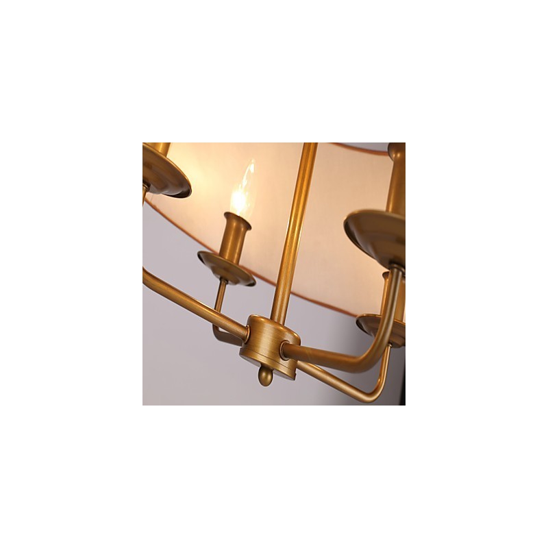 デザイナー向けの素朴なロッジの絵画の特徴 金属製の屋内ショップ 2 電球シャンデリア