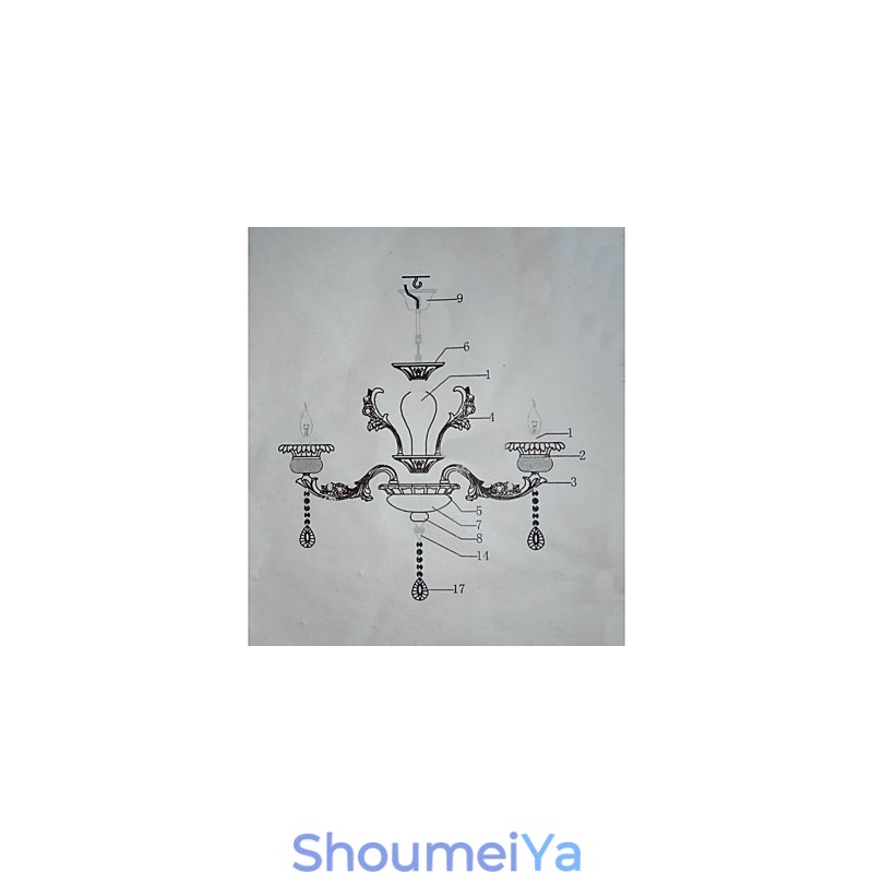 デザイナーのためのレトロなクローム機能メタルペンダントライト