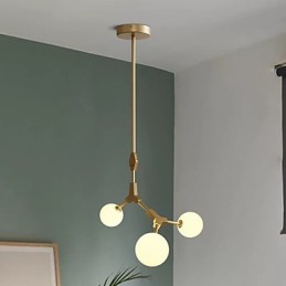 ミニスタイルの木製竹製ペンダントライトの伝統的なクラシックな絵画の特徴