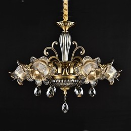 デザイナー向けの素朴なロッジの絵画の特徴 金属製の屋内ショップ 2 電球シャンデリア