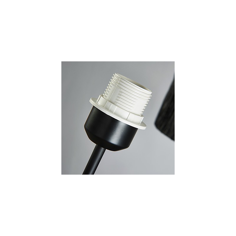 シンプルなファブリックドラムシェードを備えた3ライトの伝統的なクラシックシャンデリア