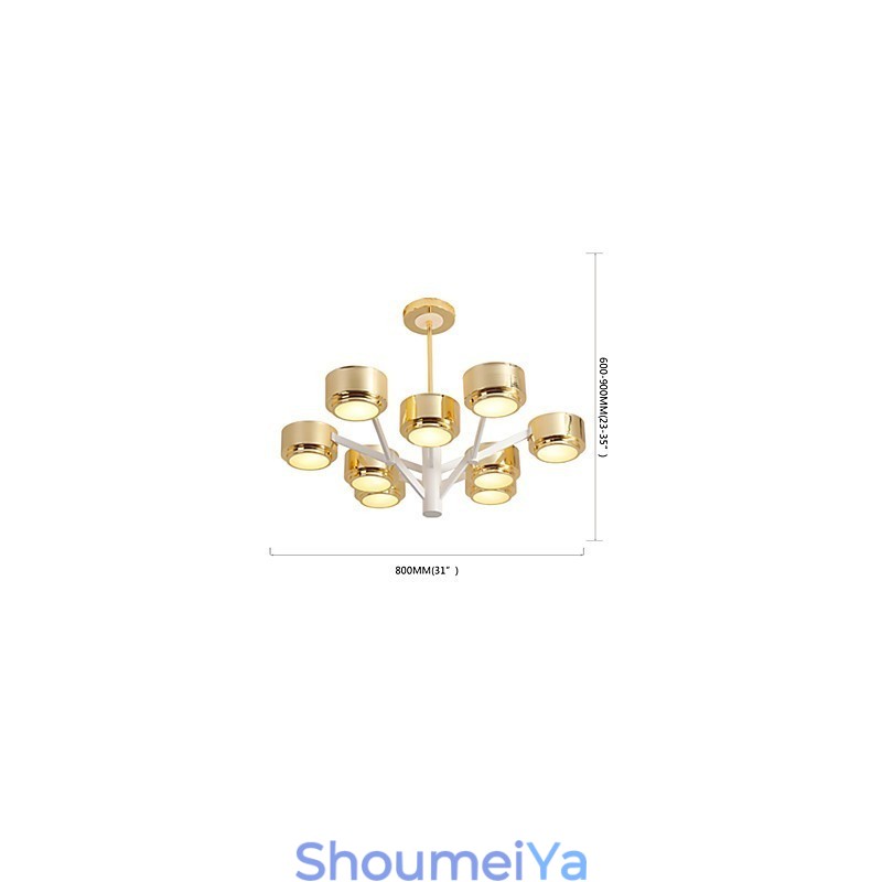 個性的なモダンミニマリストシャンデリア天井ライト