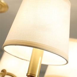 シャンデリア 伝統的 クラシック カントリー 真鍮 ミニスタイル メタル 8 電球