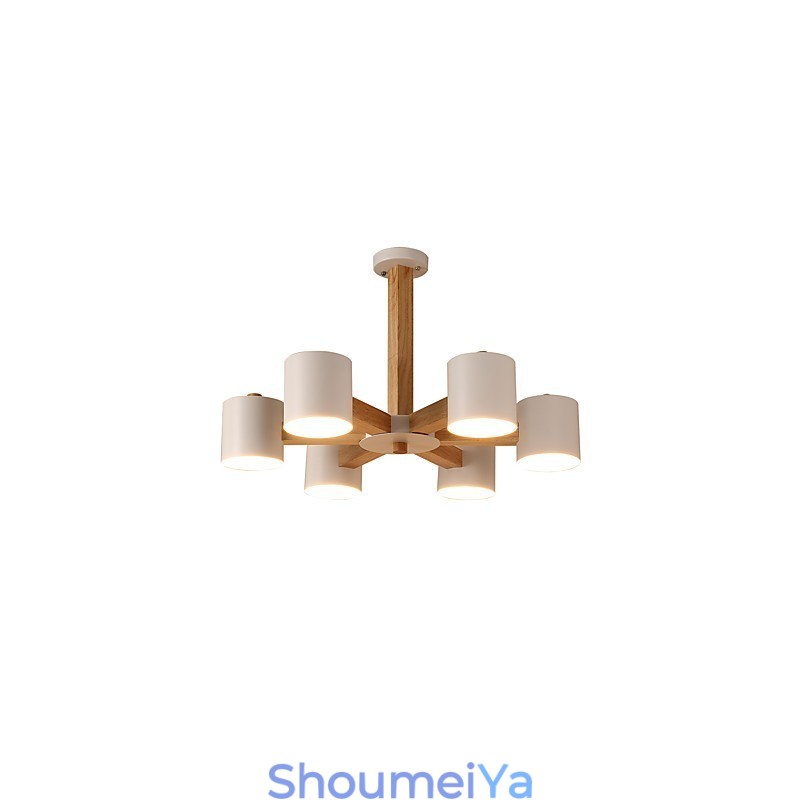 6 ライト シャンデリア モダン コンテンポラリー トラディショナル クラシック ヴィンテージ カントリー ウッド フィーチャー
