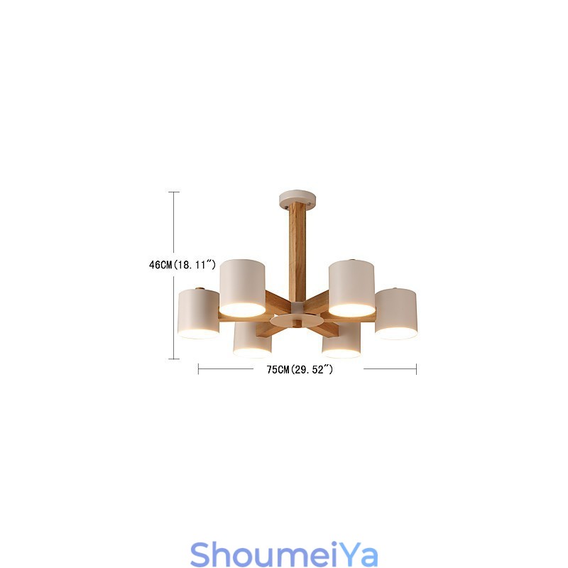 6 ライト シャンデリア モダン コンテンポラリー トラディショナル クラシック ヴィンテージ カントリー ウッド フィーチャー