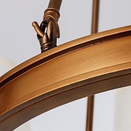 シャンデリアと天井照明 3灯 1灯 2スタイル フラッシュマウント器具 モダン コンテンポラリー トラディショナル クラシック 素朴な絵画