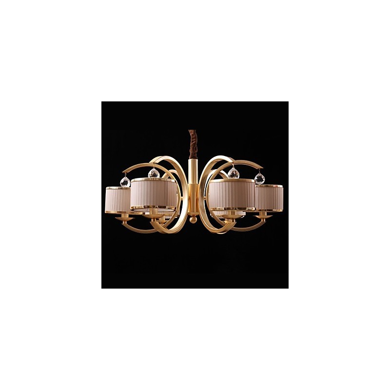 モダンコンテンポラリーブロンズメタルシャンデリア