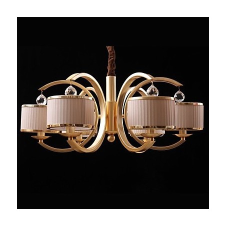 モダンコンテンポラリーブロンズメタルシャンデリア