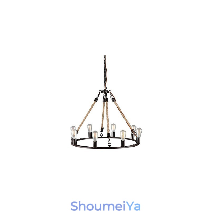 ヴィンテージ ミニ スタイル ペインティング メタル シャンデリア