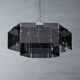 デザイナー向けの素朴なロッジの絵画の特徴 金属製の屋内用 6 電球シャンデリア