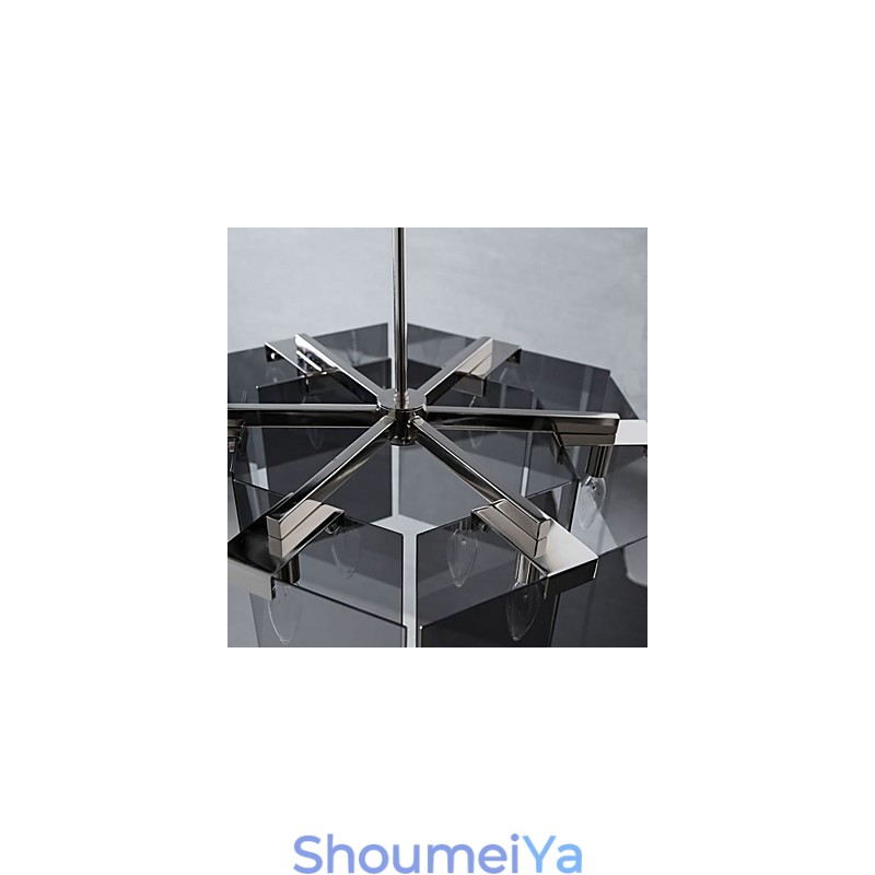 デザイナー向けの素朴なロッジの絵画の特徴 金属製の屋内用 6 電球シャンデリア