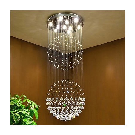 クリスタル天井ペンダントライト屋内シャンデリアホーム吊り下げ照明ランプ器具