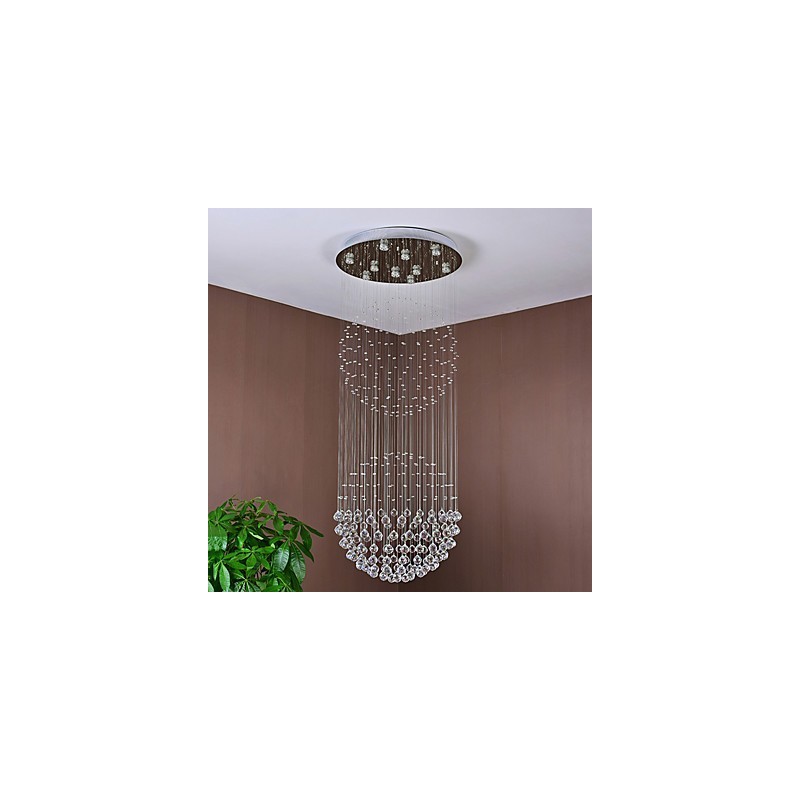 クリスタル天井ペンダントライト屋内シャンデリアホーム吊り下げ照明ランプ器具