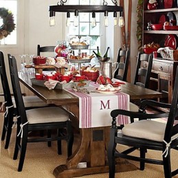 レトロスタイルのアイアンペンダントライト（8灯）