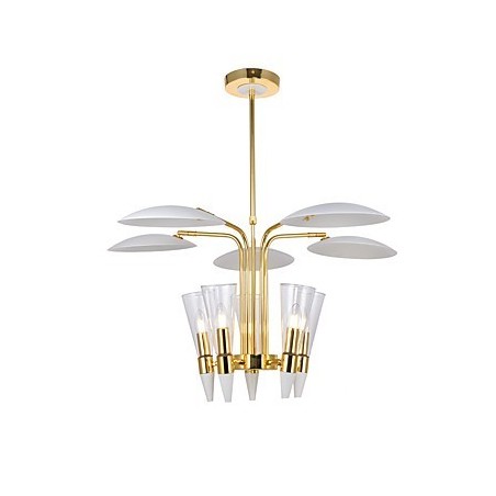 パーソナライズされた調整可能な方向アートシャンデリアランプシャンデリア