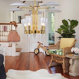 パーソナライズされた調整可能な方向アートシャンデリアランプシャンデリア