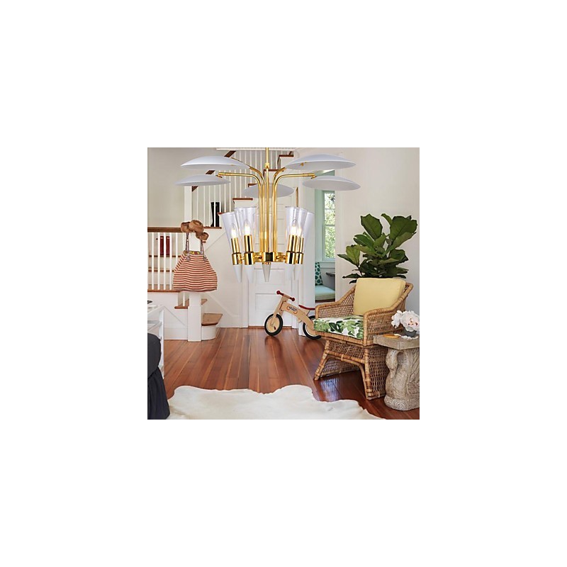 パーソナライズされた調整可能な方向アートシャンデリアランプシャンデリア