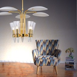 パーソナライズされた調整可能な方向アートシャンデリアランプシャンデリア