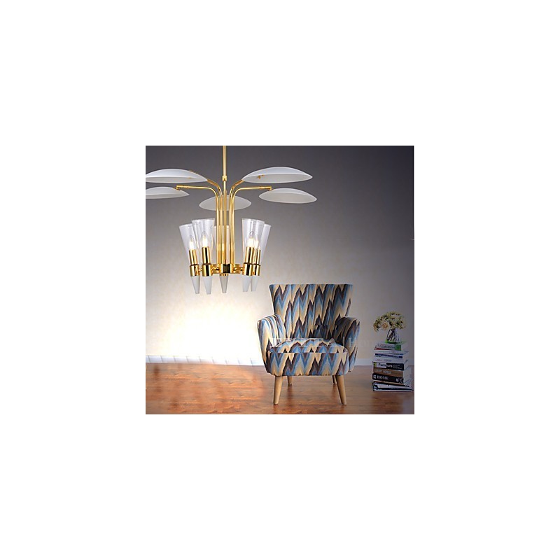 パーソナライズされた調整可能な方向アートシャンデリアランプシャンデリア