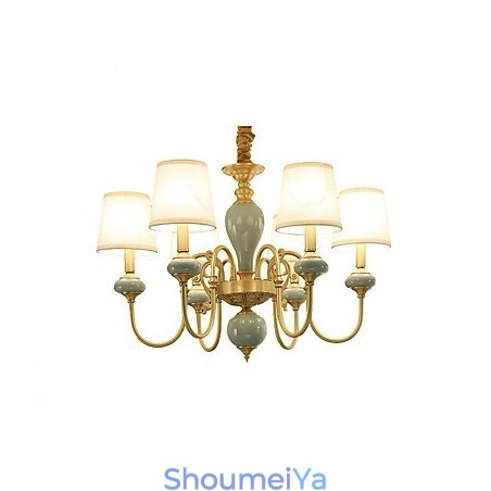 シャンデリア 伝統的 クラシック カントリー 真鍮 ミニスタイル メタル 6 電球