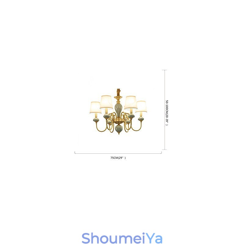シャンデリア 伝統的 クラシック カントリー 真鍮 ミニスタイル メタル 6 電球