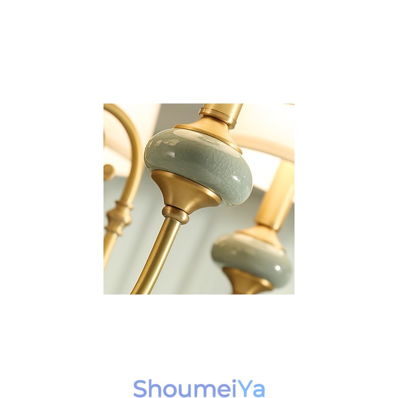 シャンデリア 伝統的 クラシック カントリー 真鍮 ミニスタイル メタル 6 電球