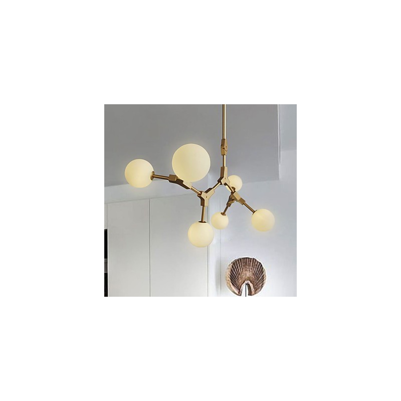 ミニスタイルの木製竹製ペンダントライトの伝統的なクラシックな絵画の特徴