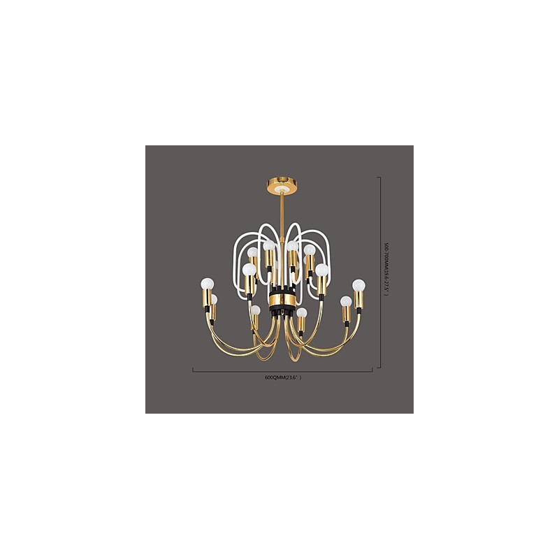 モダンで現代的なパーソナライズされたミニスタイルのシャンデリア