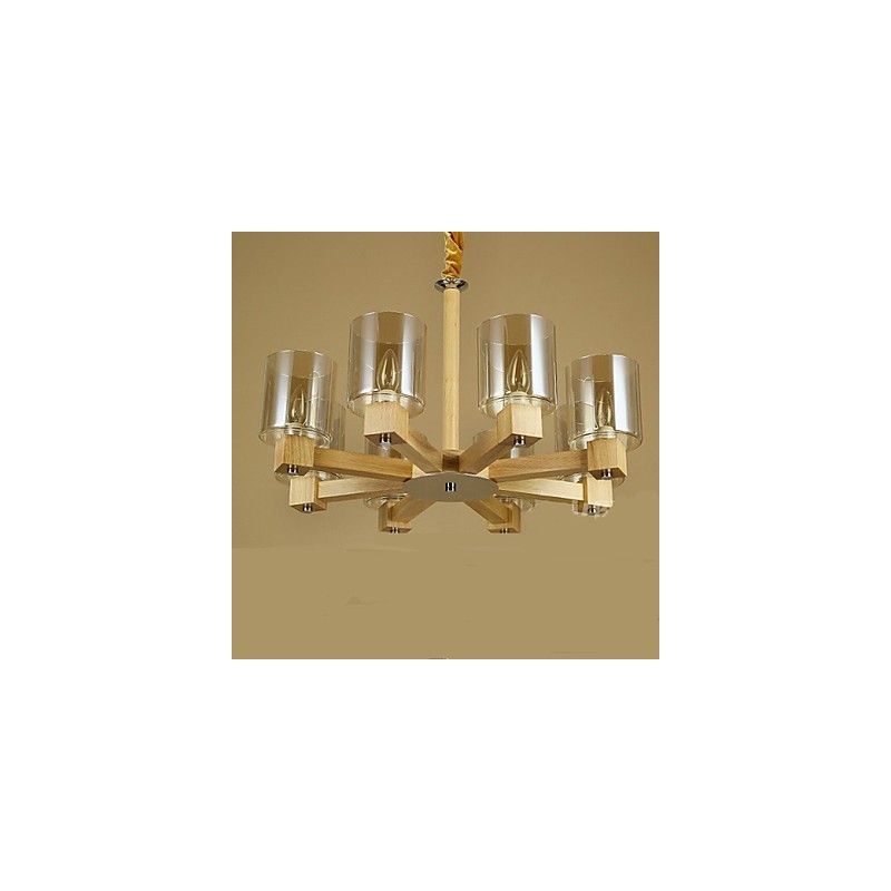 ファッションペンダントランプテーブル木製ガラスカバー