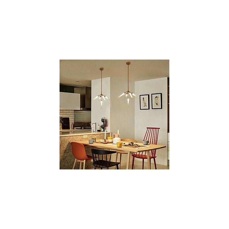 5 ライト ミニ スタイル パーソナライズ モダン コンテンポラリー シャンデリア