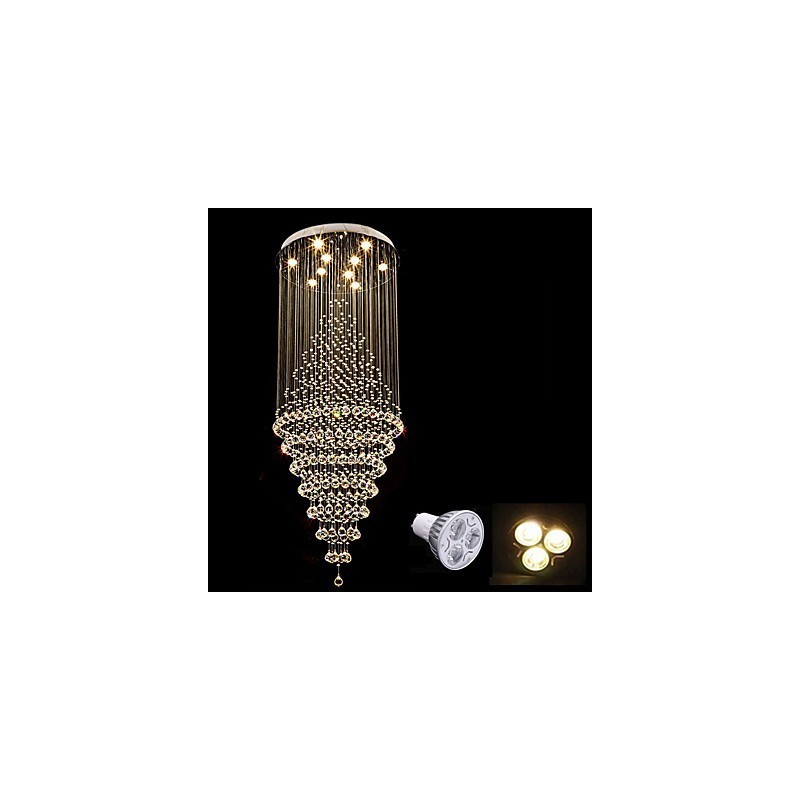 現代的なクリスタル天井ペンダントライトモダンなシャンデリアホーム吊り下げ照明シャンデリアランプ器具