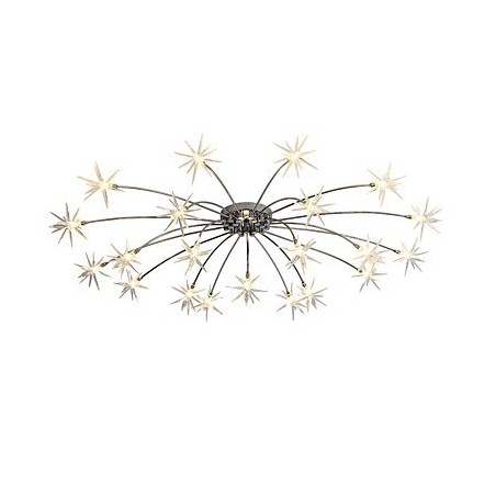 ミニスタイルデザイナー向けのモダンで現代的なクローム機能メタルキッズシャンデリア