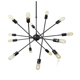 デザイナー向けの素朴なロッジの絵画の特徴 金属製の屋内ショップ 2 電球シャンデリア