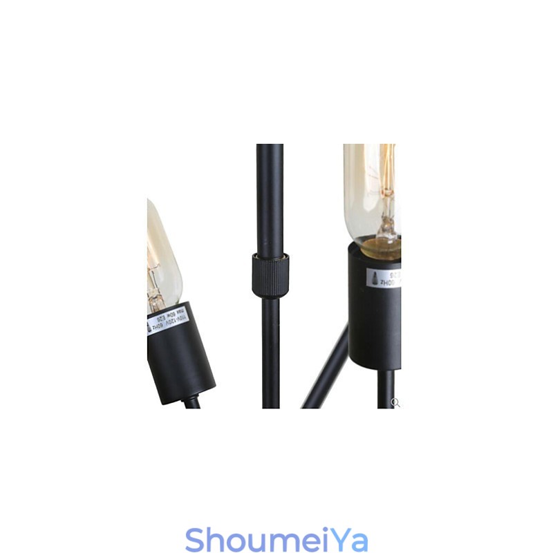 デザイナー向けの素朴なロッジの絵画の特徴 金属製の屋内ショップ 2 電球シャンデリア