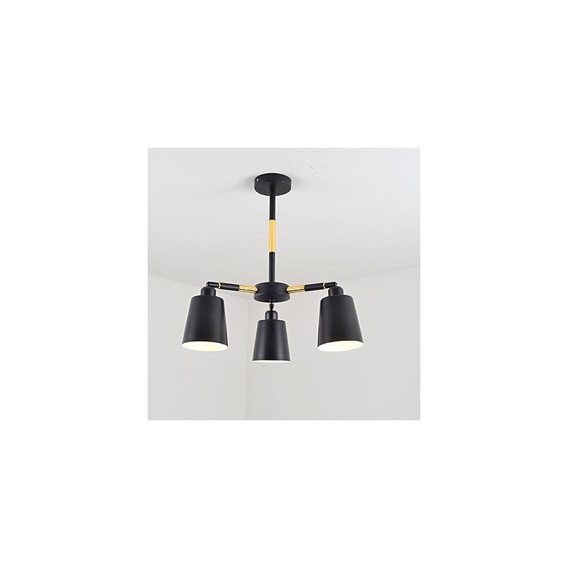 ミニスタイルの木製竹の伝統的なクラシックな絵画の特徴を持つペンダントライト