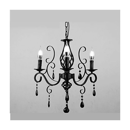 クリスタルランプ 3 ライト モダン シンプル 斬新な照明