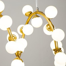 パーソナライズされたアートシャンデリアランプ