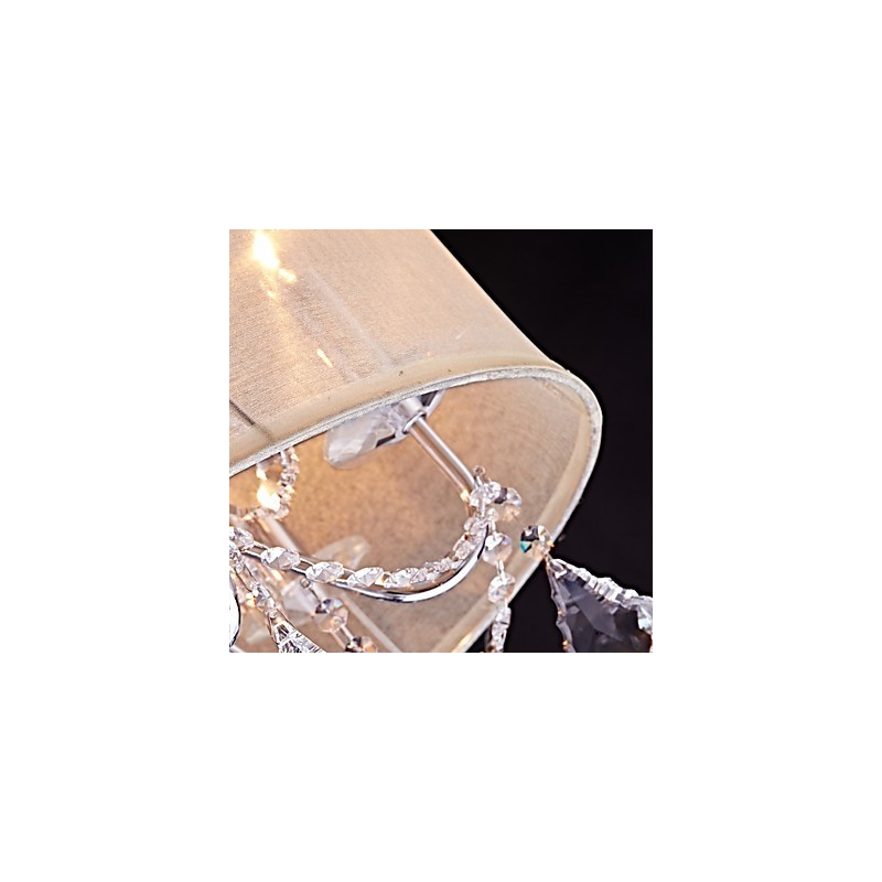 モダンで現代的な伝統的クラシックカントリークロームクリスタルミニスタイルデザイナーメタルシャンデリア