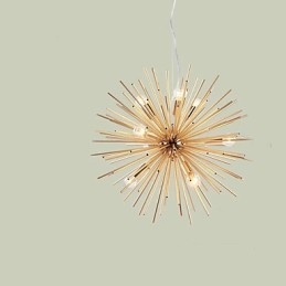 レトロイミテーション銅クリエイティブライン10ライト