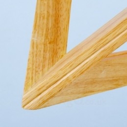 1 灯木製モダンコンテンポラリーペンダントライト、木製シェード付き