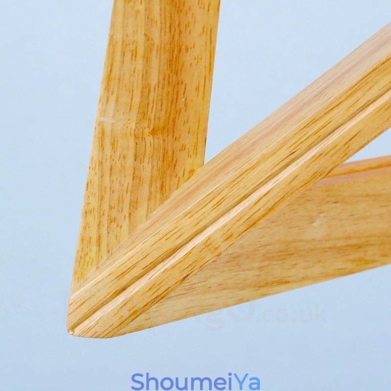 1 灯木製モダンコンテンポラリーペンダントライト、木製シェード付き