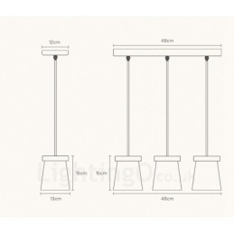 1 ライト 木製 モダン コンテンポラリー 北欧スタイル ペンダント ライト アイアン シェード付き