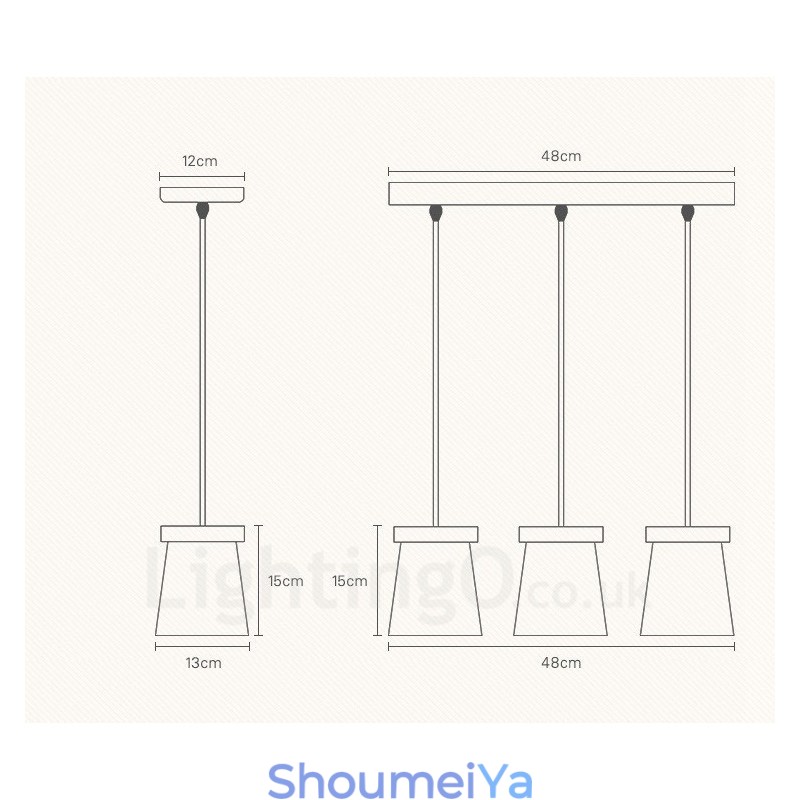 1 ライト 木製 モダン コンテンポラリー 北欧スタイル ペンダント ライト アイアン シェード付き